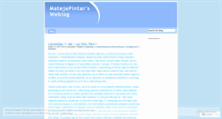 Desktop Screenshot of matejapintar.wordpress.com