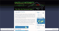 Desktop Screenshot of gazelleintensity.wordpress.com