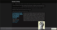 Desktop Screenshot of mariapf.wordpress.com
