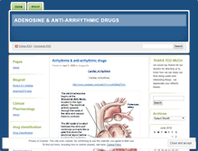 Tablet Screenshot of drugprofile.wordpress.com