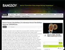 Tablet Screenshot of bangsoy.wordpress.com