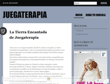 Tablet Screenshot of juegaterapia.wordpress.com