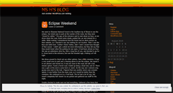 Desktop Screenshot of mhandz.wordpress.com