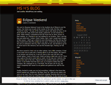 Tablet Screenshot of mhandz.wordpress.com