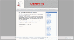 Desktop Screenshot of labmedblog.wordpress.com