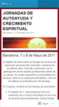 Mobile Screenshot of jornadasdeautoayuda.wordpress.com