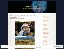 Tablet Screenshot of goodeggblogger.wordpress.com