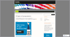 Desktop Screenshot of biobits.wordpress.com