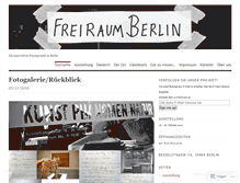 Tablet Screenshot of freiraumberlin.wordpress.com