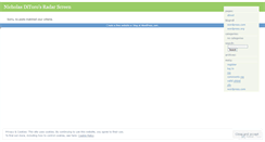 Desktop Screenshot of nicholasditoro.wordpress.com