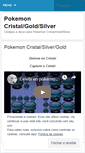 Mobile Screenshot of pokemoncristal1.wordpress.com