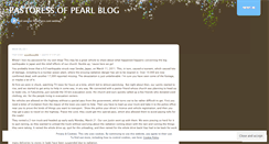 Desktop Screenshot of pearlvc.wordpress.com