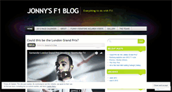 Desktop Screenshot of f1fanatic9.wordpress.com