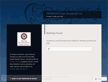 Tablet Screenshot of peripateo.wordpress.com