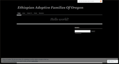 Desktop Screenshot of eafo.wordpress.com