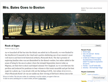 Tablet Screenshot of mrsbatesgoestoboston.wordpress.com