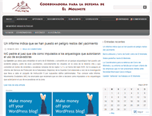 Tablet Screenshot of coordinadoramolinete.wordpress.com