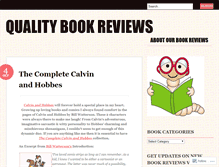 Tablet Screenshot of bookreviewsguaranteed.wordpress.com