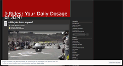 Desktop Screenshot of jrides.wordpress.com