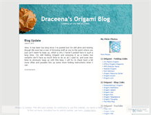 Tablet Screenshot of draceena.wordpress.com