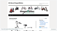 Desktop Screenshot of ebikesblog.wordpress.com