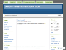 Tablet Screenshot of gamemastor96.wordpress.com