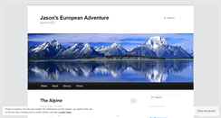 Desktop Screenshot of jasonineurope.wordpress.com