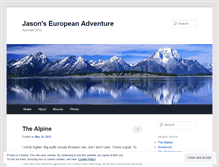 Tablet Screenshot of jasonineurope.wordpress.com