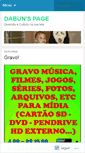 Mobile Screenshot of dabunjr.wordpress.com
