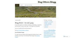 Desktop Screenshot of dagotter.wordpress.com