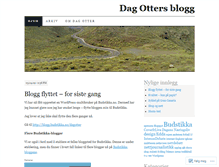 Tablet Screenshot of dagotter.wordpress.com