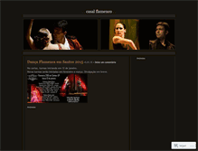 Tablet Screenshot of casalflamenco.wordpress.com