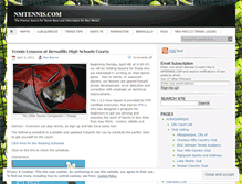 Tablet Screenshot of nmtennis.wordpress.com