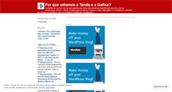 Desktop Screenshot of odeioatendaeagafisa.wordpress.com