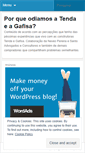 Mobile Screenshot of odeioatendaeagafisa.wordpress.com