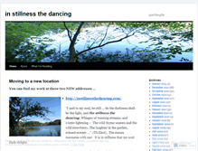 Tablet Screenshot of instillnessthedancing.wordpress.com