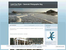 Tablet Screenshot of lizardeyephoto.wordpress.com