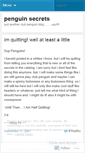 Mobile Screenshot of penguinsecrets.wordpress.com