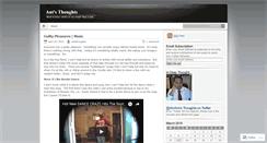 Desktop Screenshot of antsthoughts.wordpress.com