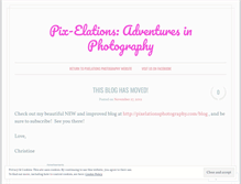 Tablet Screenshot of pixelationsphotography.wordpress.com