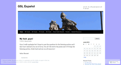 Desktop Screenshot of gslespanol.wordpress.com