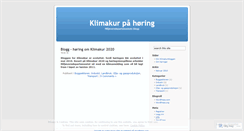 Desktop Screenshot of klimakur.wordpress.com