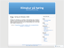 Tablet Screenshot of klimakur.wordpress.com