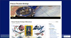 Desktop Screenshot of freccetricoloriorologi.wordpress.com