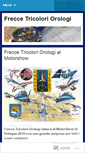 Mobile Screenshot of freccetricoloriorologi.wordpress.com