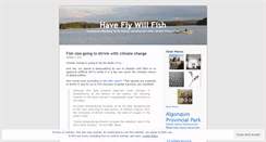 Desktop Screenshot of haveflywillfish.wordpress.com