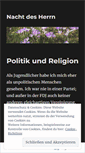Mobile Screenshot of nachtdesherrn.wordpress.com