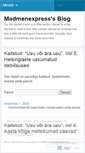 Mobile Screenshot of madmenexpress.wordpress.com