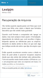 Mobile Screenshot of lealpjm.wordpress.com
