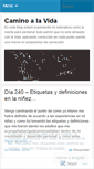 Mobile Screenshot of caminandoalavida.wordpress.com